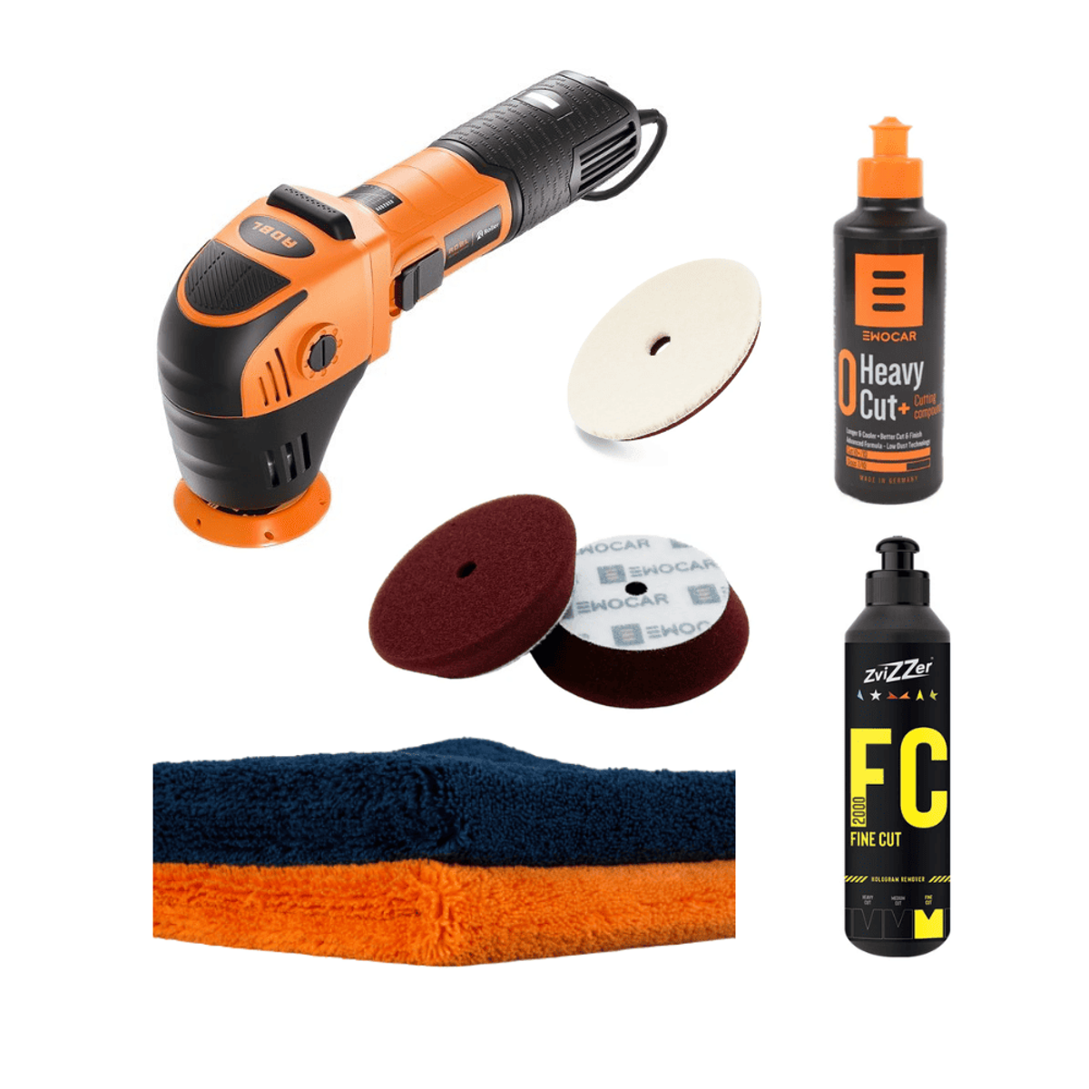 Perie jante Work Stuff SQUALL Wheel Brush L, 46cm - CarHub