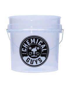 Galeata spalare auto transparenta ChemicalGuys Heavy Duty Ultra Clear Detailing Bucket, 16.09 L