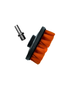 Perie moale textil cu adaptor bormasina Adbl Twister Soft, 100mm