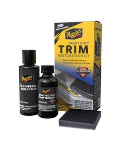 Kit Restaurare Plastice Exterioare Meguiar's Heavy Duty Trim Restoration Kit