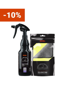 Kit Curățare Geamuri Auto &ndash; ADBL Glass Cleaner Ultra + ADBL Yellowstone