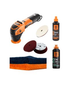 Kit Polish Auto 2 Pași EWOCAR + ADBL DA 75mm &ndash; Heavy Cut & Finish