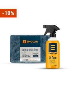 Kit protectie si uscare auto moto (albastru)