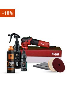 Kit starter, 2 step polish, DA Flex, 75mm