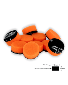 Set 10 bureti polish medii Zvizzer Thermo Mini Pad, Orange 15/10 mm