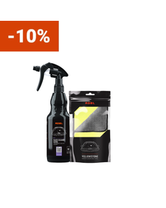 Kit Curățare Geamuri Auto &ndash; ADBL Glass Cleaner Ultra + ADBL Yellowstone