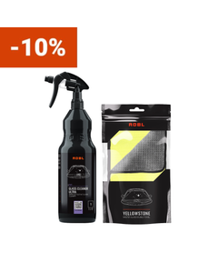 Kit Curățare Geamuri Auto &ndash; ADBL Glass Cleaner Ultra + ADBL Yellowstone