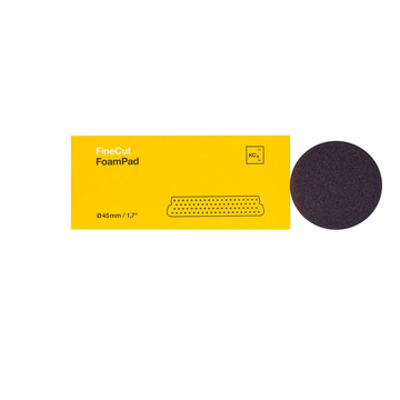 Burete polish fin Koch Chemie Fine Cut Pad, galben, 45mm