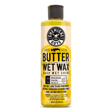 Ceara auto lichida cu Carnauba ChemicalGuys BUTTER WET WAX, 473 ml
