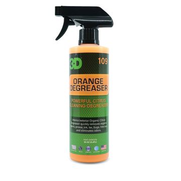Solutie curatare universala pentru interior si exterior 3D Orange Citrus Degreaser, 476ml 