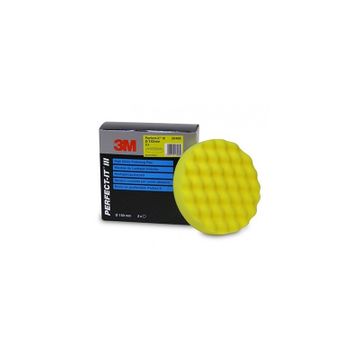 Burete valurit galben polish mediu 3M Perfect-It III, 150mm