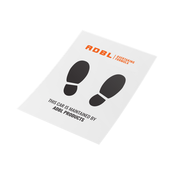 Covorase auto din hartie, 100 bucati Adbl CarPets