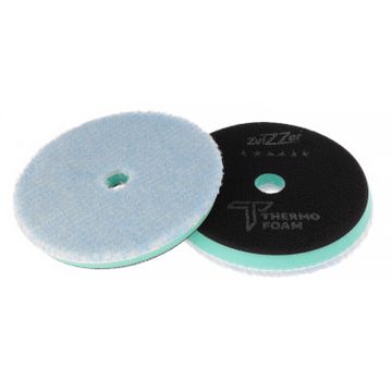 Pad orbitala termostabil hibrid abraziv ZviZZer Thermo Hybrid Pad, verde, 140 mm