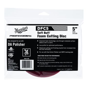 Burete polis abraziv - DA Foam Cutting Disc 5" Meguiar's DFC5