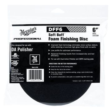 Burete polish finisare - DA Foam Finishing disc 6" Meguiar's DFF6