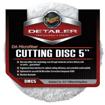 2x Pad polish abraziv microfibra - DA Microfiber Cutting Pad 5" Meguiar's DMC5