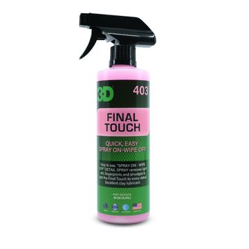 Solutie detailing rapid si curatare vopsea 3D Final Touch, 476ml