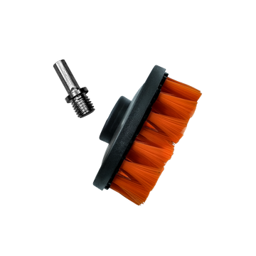 Perie moale textil cu adaptor bormasina Adbl Twister Soft, 100mm