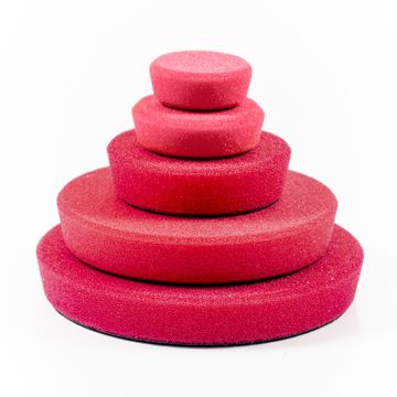 Burete polish abraziv pentru orbitala Zvizzer Trapez Pad Red Carhub