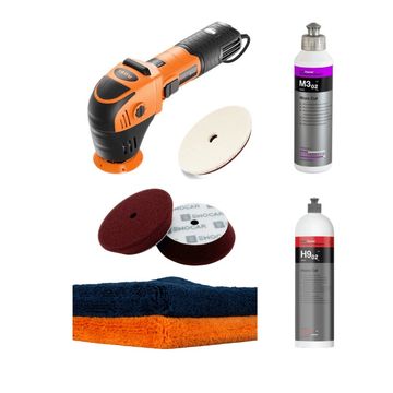 Kit Polish Auto 2 Pași Koch Chemie + ADBL DA 75mm – Heavy Cut & Finish
