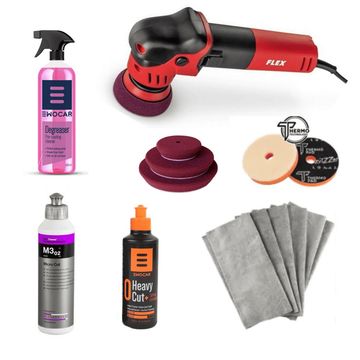 Kit starter, 2 step polish, DA Flex, 75mm