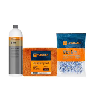 Kit Protecție Rapidă Vopsea Auto – Protector Wax + WM 28 + Prosop Ewocar Portocaliu