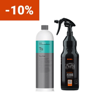 Kit Curățare Interior Auto Profesional – ADBL Interior Cleaner 1L + Top Star