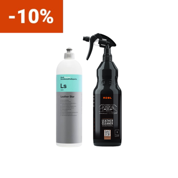 Kit Curățare și Hidratare Piele Auto – ADBL Leather Cleaner + Leather Star