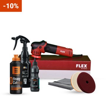 Kit starter, 2 step polish, DA Flex, 75mm