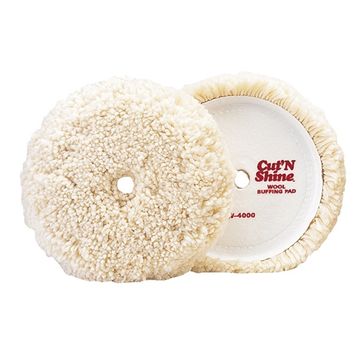 Blana de oaie pentru polishat cu masina rotativa - Soft Buff Rotary Wool Pad 8" Meguiar's WRWC8