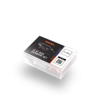 Set argila decontaminare agresiva/medie/blanda ADBL Clay Bar Rainbow Set 150g 3 bucati