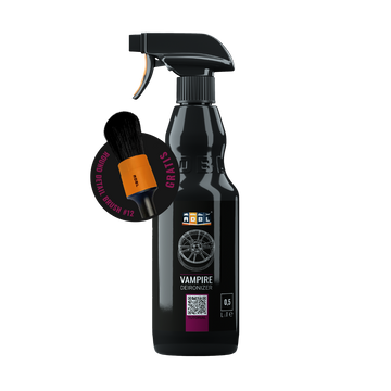 Set Promo solutie decontaminare jante Adbl Vampire 500ml + Pensula detailing 25mm Cadou