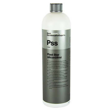 Dressing exterior plastic si cauciuc, fara silicon, Pss Plast Star Silicone and Oil Free, 1L