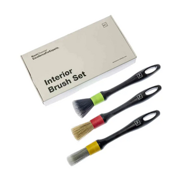 Pensule interior Koch Chemie Interior Brush Set, set 3 bucati