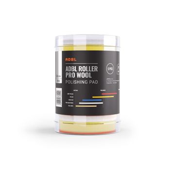 Bureti polish abrazivi din lana pentru orbitala set 5 bucati Adbl Roller Pro Wool DA