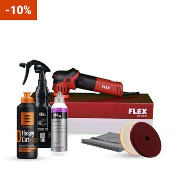 Kit starter, 2 step polish, DA Flex, 75mm