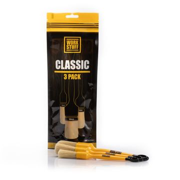 Set pensule detailing rotunde Work Stuff DETAILING BRUSH Classic 3 PACK
