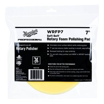 Burete polish moale - Rotary Foam Polishing Pad 7" WRFP7