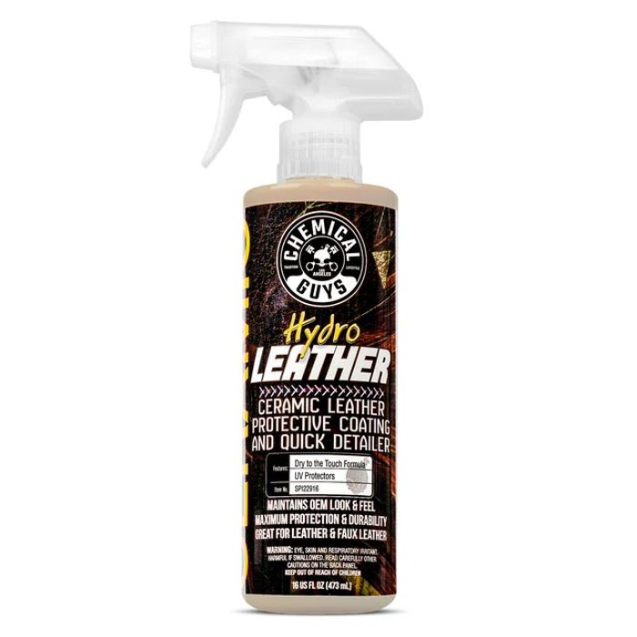 Protectie piele ChemicalGuys HydroLeather Ceramic Coating and Quick Detailer, 473 ml