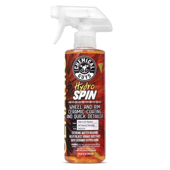 Coating ceramic pentru jante ChemicalGuys HydroSpin Wheel and Rim Ceramic Coating and Quick Detailer, 473 ml