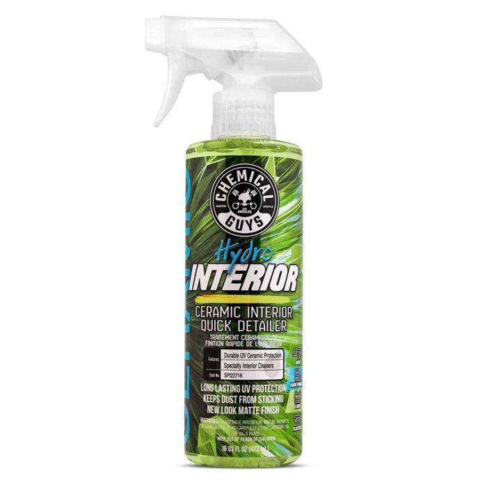Solutie detailing rapid cu particule ceramice SiO2 ChemicalGuys HydroInterior Ceramic Quick Detailer, 473 ml 