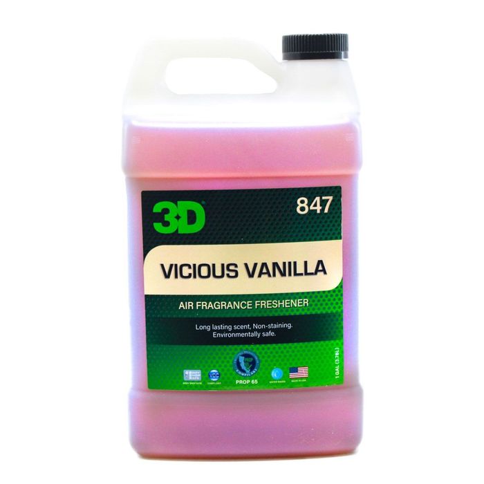 Odorizant auto 3D Air Freshener Vicious Vanilla, 3.78L