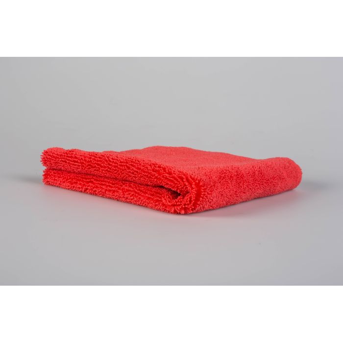 Lavetă microfibră profesională roșie Ewocar 400 GSM – 40x40 cm Edgeless