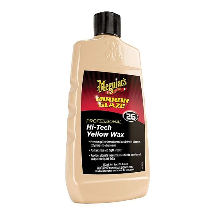 Ceara auto Mirror Glaze High Tech Yellow Wax Meguiar's, 473ml