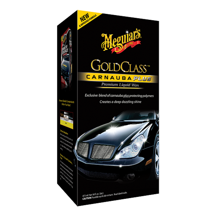 Ceara auto lichida Gold Class Carnauba Plus Premium Meguiar's, 473ml 