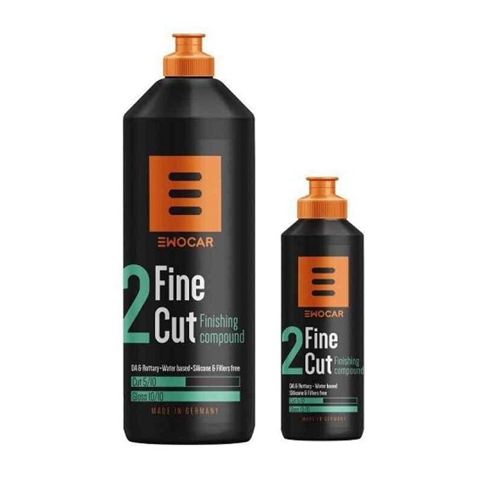 Pastă polish fină Ewocar Fine Cut Finishing Compound – luciu, holograme și finish final