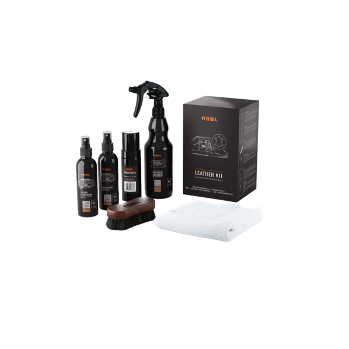 Kit curatare si intretinere piele Adbl Leather Kit