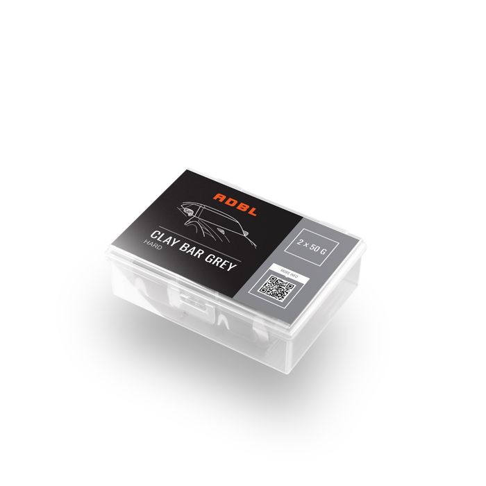 Argilă Decontaminare Agresivă ADBL Clay Bar Grey 100g – pentru Lac și Sticlă