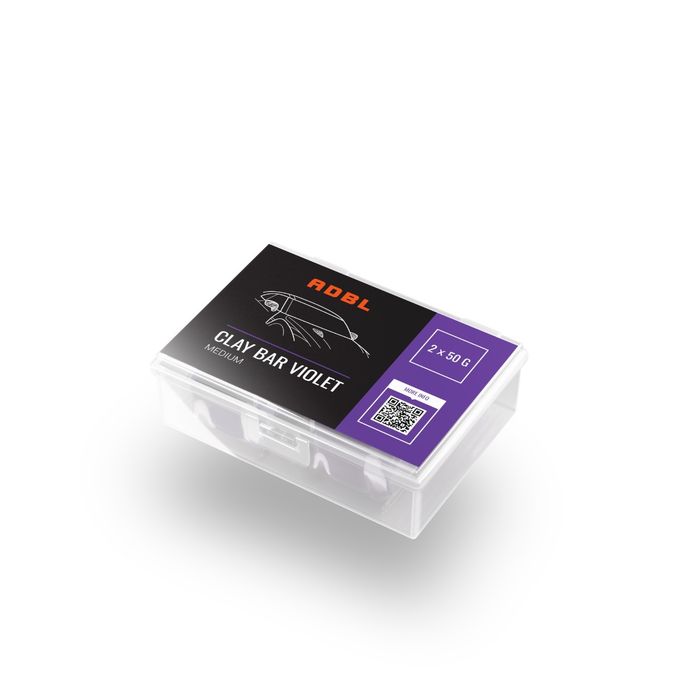 Argila decontaminare medie ADBL Clay Bar Violet, 100g 2 bucati