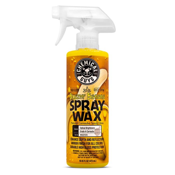 Ceara auto lichida ChemicalGuys BLAZIN' BANANA WAX SPRAY, 473 ml